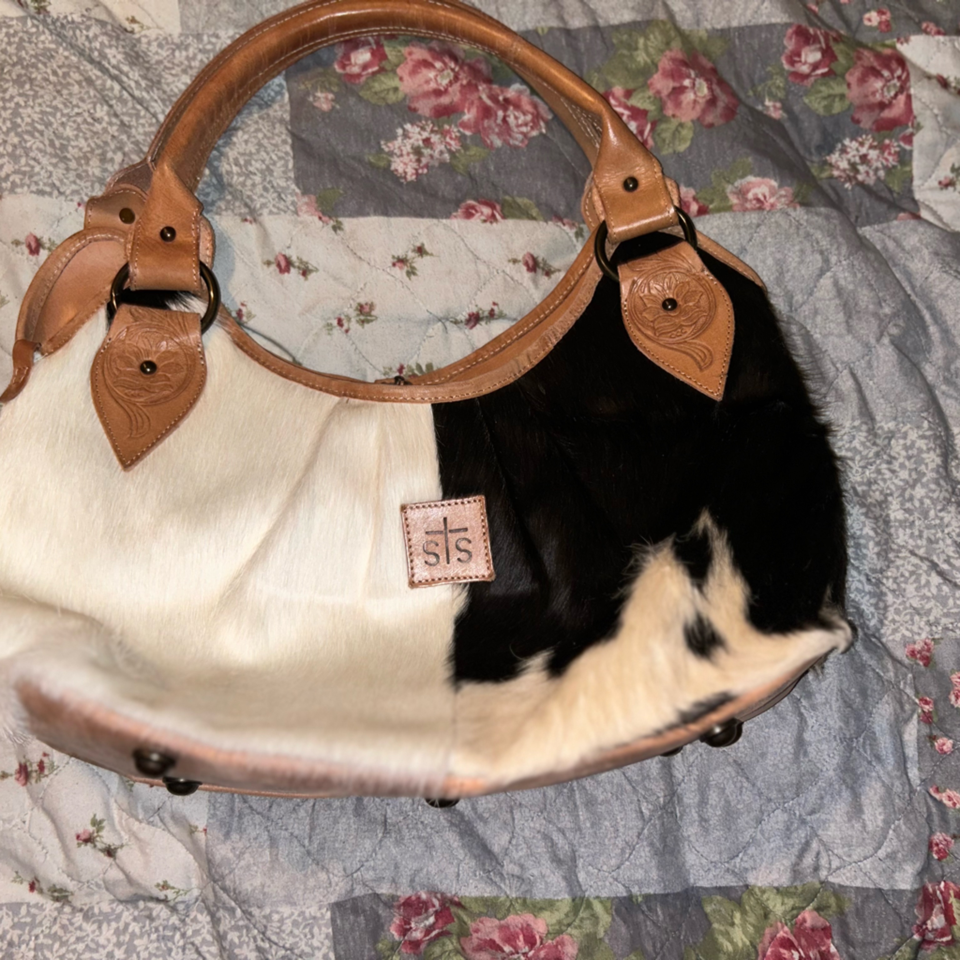 Sts Ranchwear Yipee Kiyay Hobo Bag